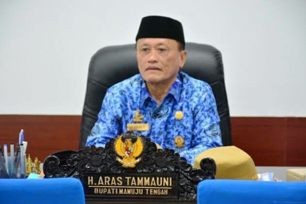 Bupati Mamuju Tengah Aras Tammauni positif COVID-19