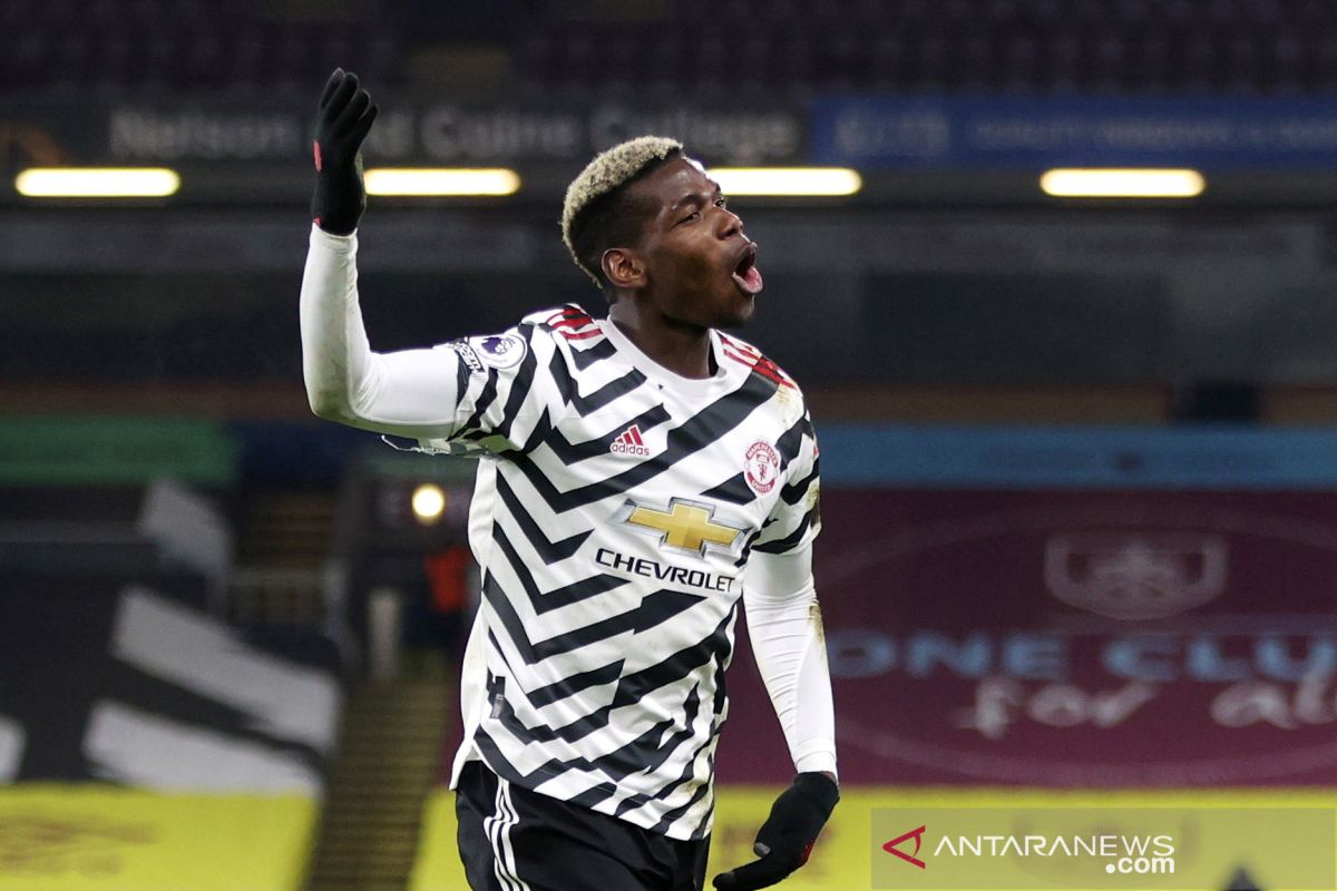 Pogba merasa senang Manchester United raih puncak Liga Inggris