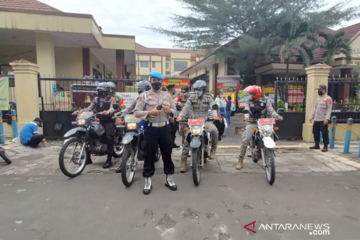 Tim Gabungan Pemburu Pelanggar PPKM lakukan patroli di Kota Bogor