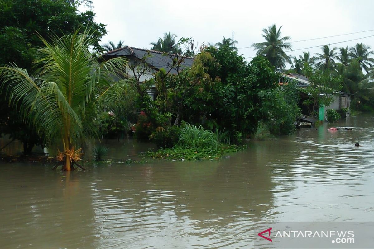 Ribuan rumah warga di Bangka terendam banjir