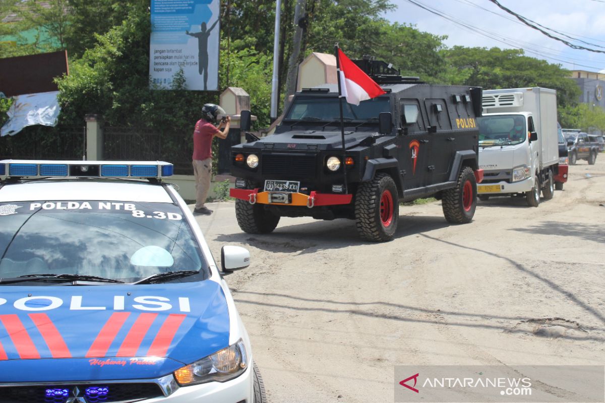 Polda NTB mengerahkan 600 personel untuk pengamanan vaksinasi COVID-19