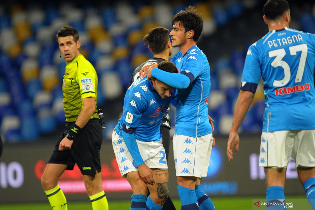 Liga Italia-Napoli dipaksa kerja keras saat menang 3-2 atas Empoli