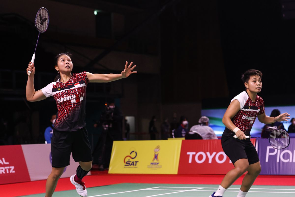 Greysia/Apriyani rebut tiket final Yonex Thailand Open dari unggulan ketiga