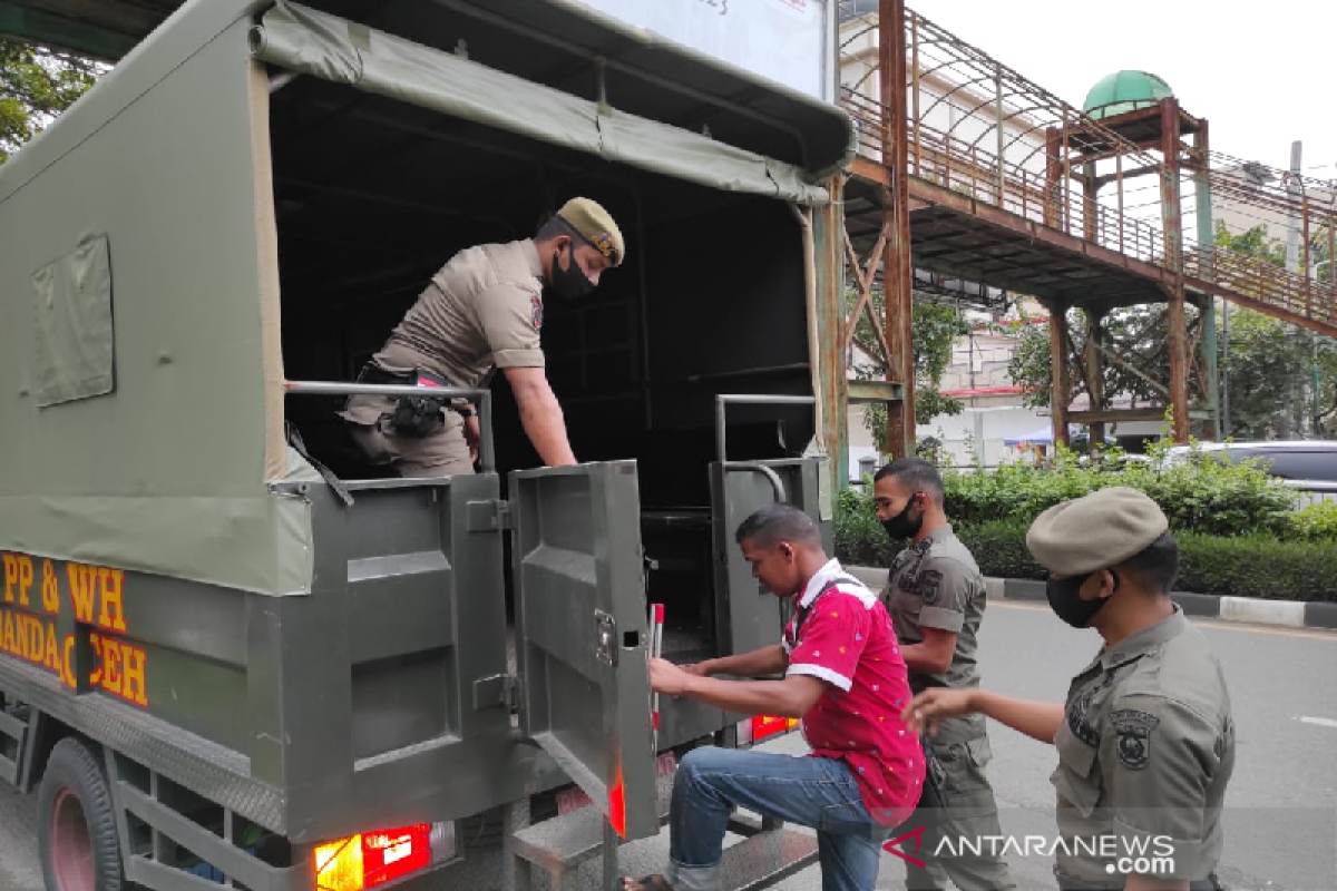 Satpol PP Banda Aceh amankan anak jalanan dan gepeng karena meresahkan warga