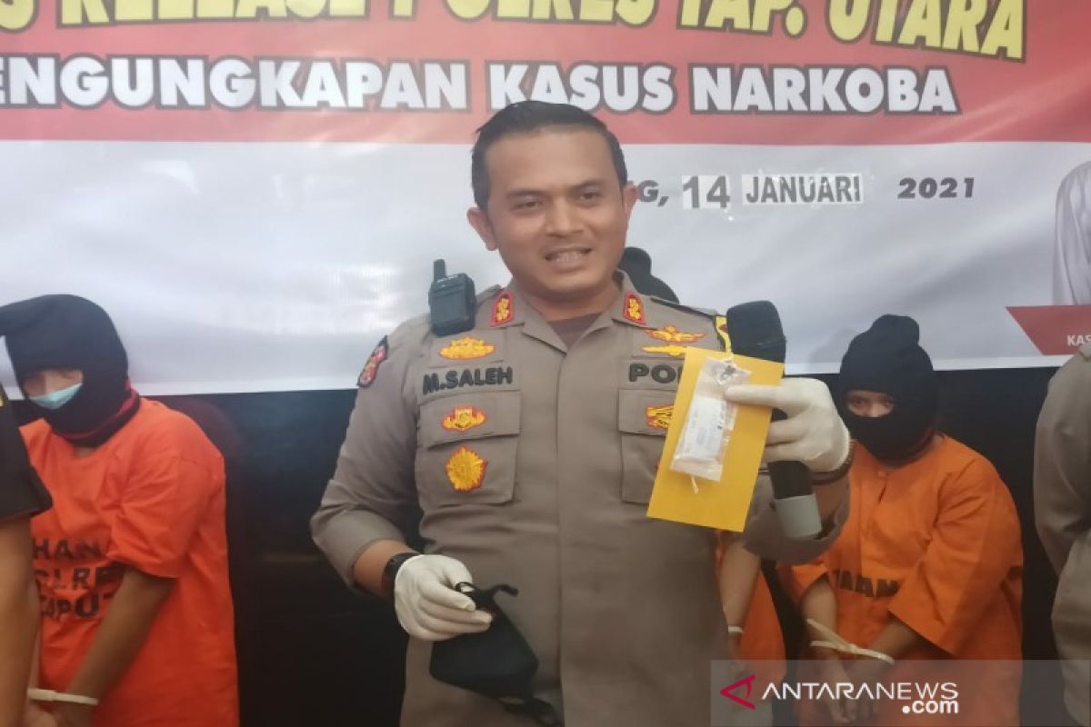 Pakai sabu sebelum aksi, sindikat copet di Pajak Tarutung diringkus