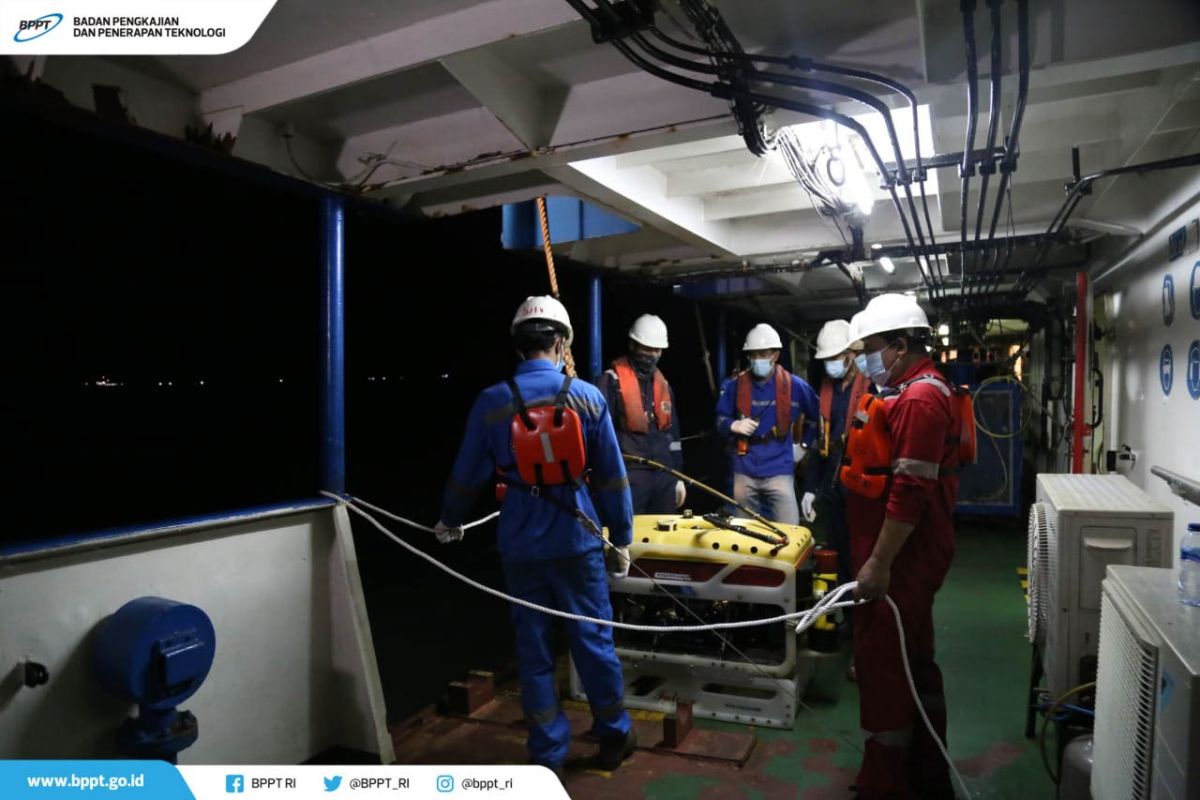 Kapal Baruna Jaya temukan lokasi diduga CVR Sriwijaya SJ-182