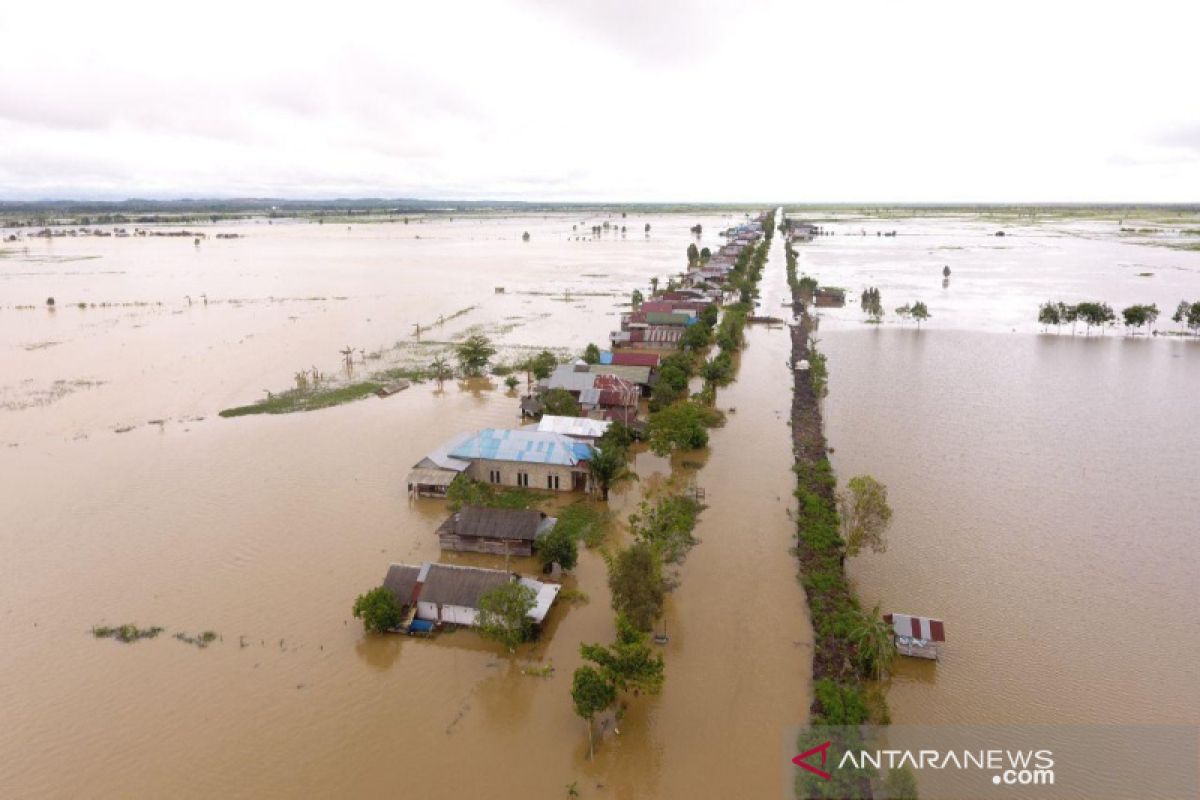 85 Kepala Keluarga terdampak banjir di Kelurahan Belanti