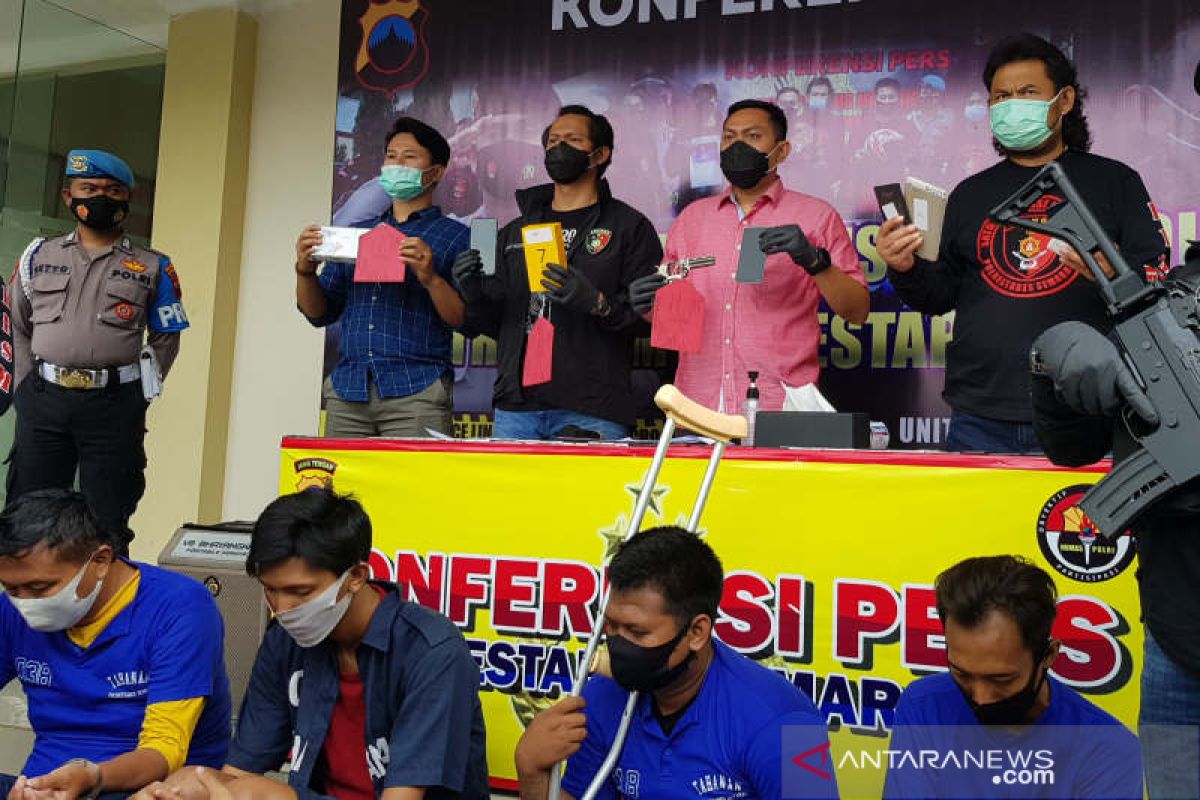 Polrestabes Semarang ringkus tiga anggota komplotan begal