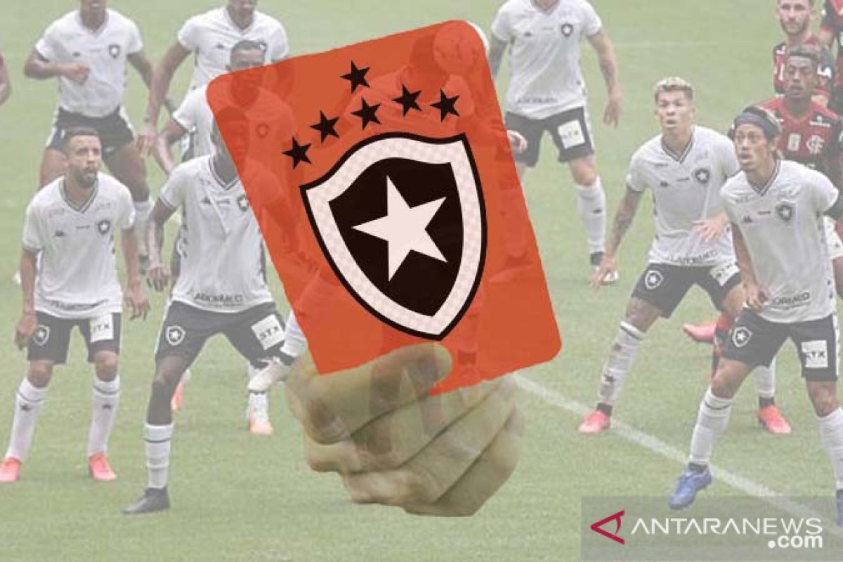 Pemainnya mbalelo, Botafogo terapkan hukuman denda