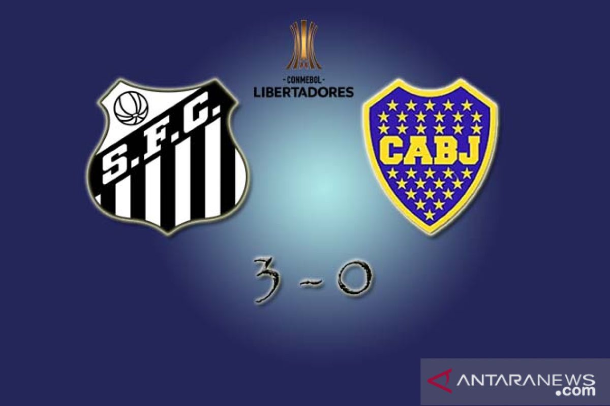 Copa Libertadores, Santos ke final usai taklukkan Boca Juniors 3-0