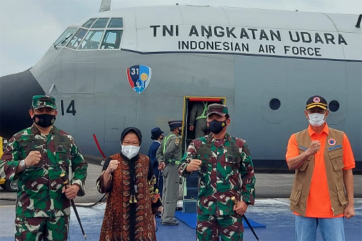 Kepala BNPB-Mensos berangkat ke Mamuju Sulbar