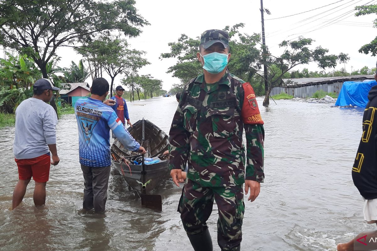 Ratusan rumah di Landasan Ulin Selatan  semakin terendam