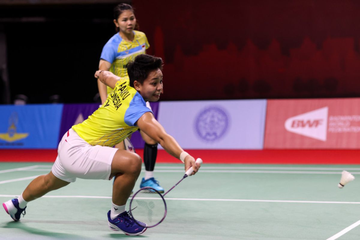 Greysia Apriyani temani Hendra/Ahsan dan Hafiz/Gloria di perempat final