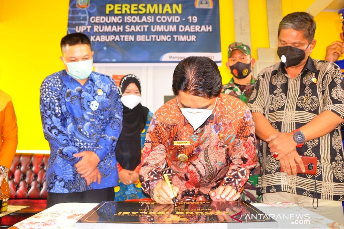 Pemkab Belitung Timur bangun gedung isolasi khusus pasien COVID-19