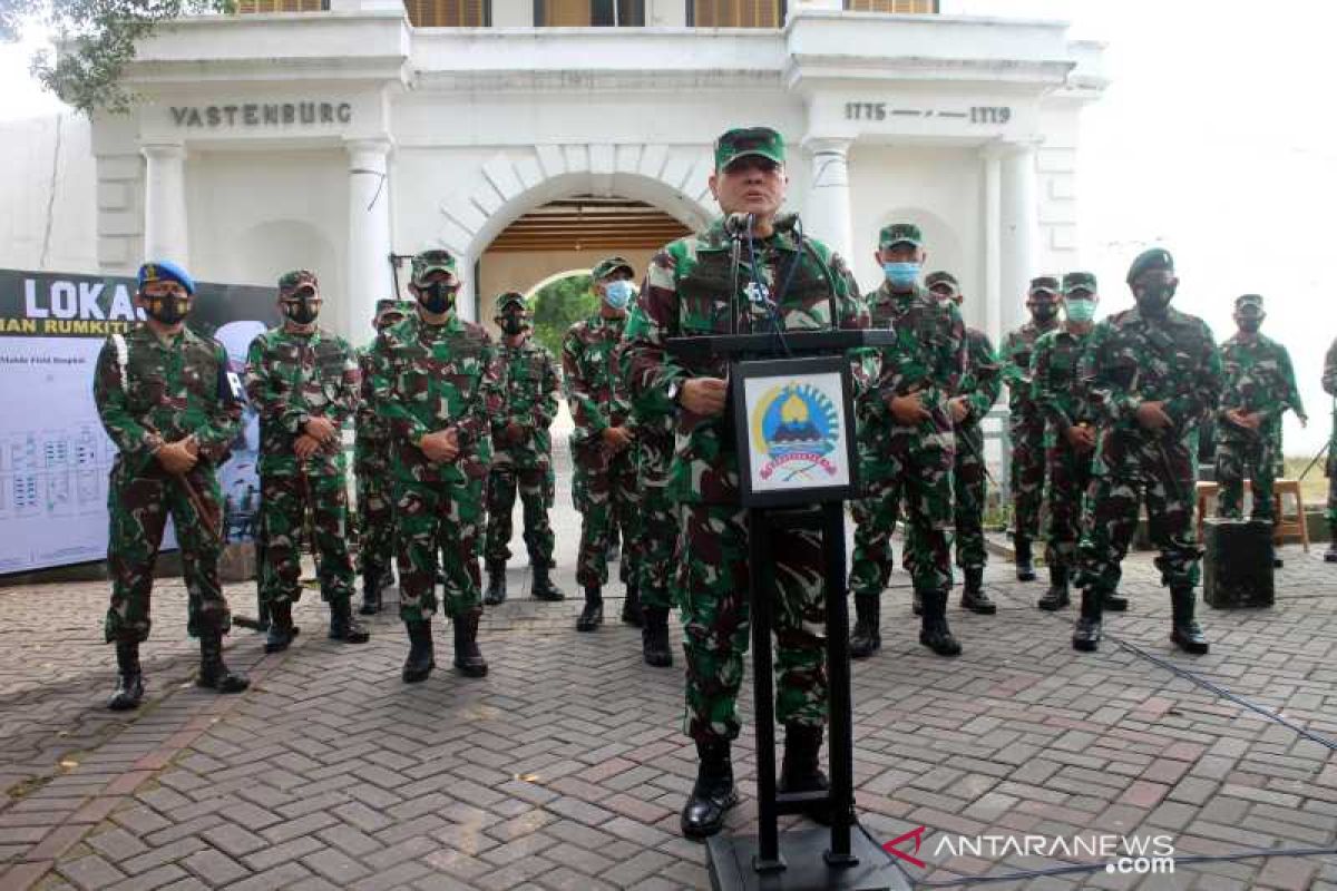 TNI AD dirikan Rumkitlap COVID-19 di Benteng Vastenburg Solo