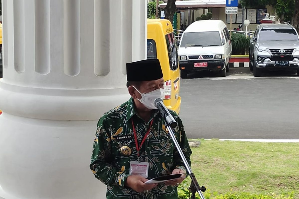 Wali Kota Bandarlampung minta semua tenaga kesehatan divaksinasi