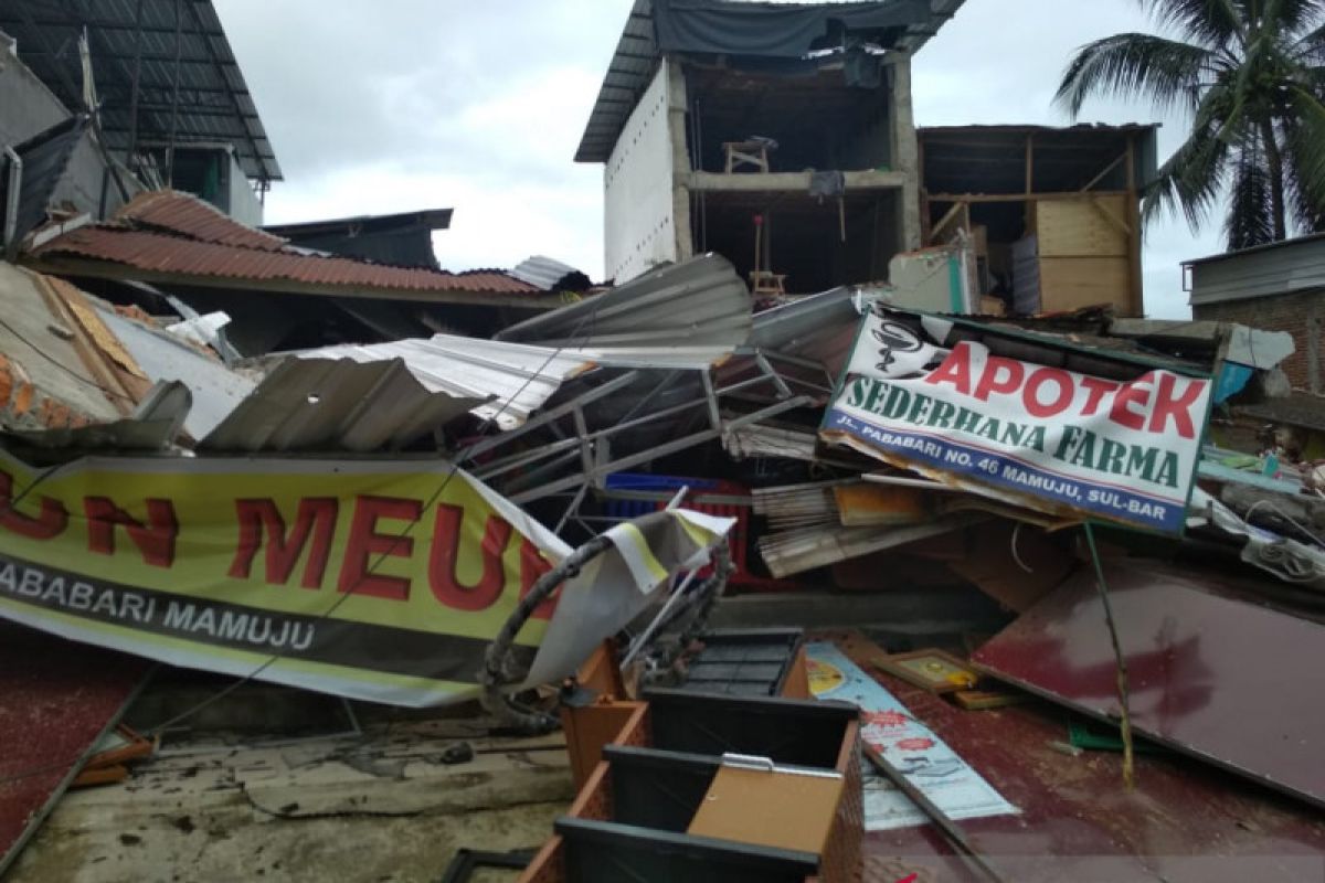 BPBD Sulbar sebut 27 orang meninggal akibat gempa bumi