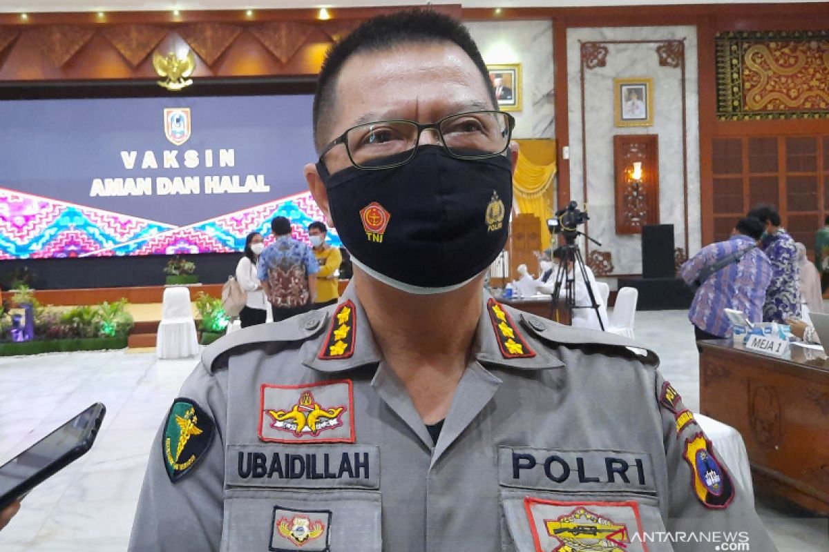 Kombes Pol dr Ubaidillah, polisi pertama di Kalsel divaksin COVID