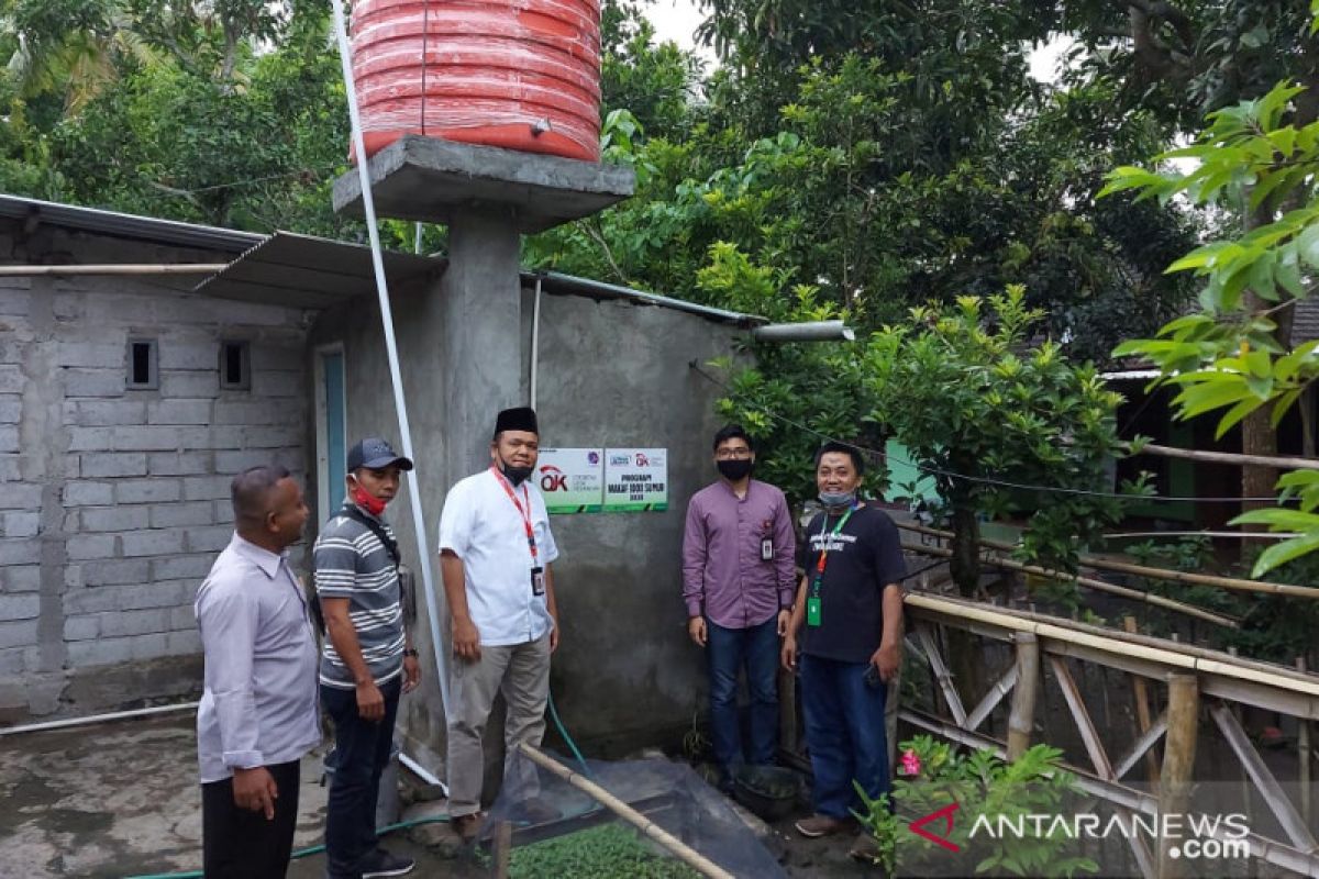 OJK NTB menyalurkan bantuan sumur bor di empat desa krisis air bersih