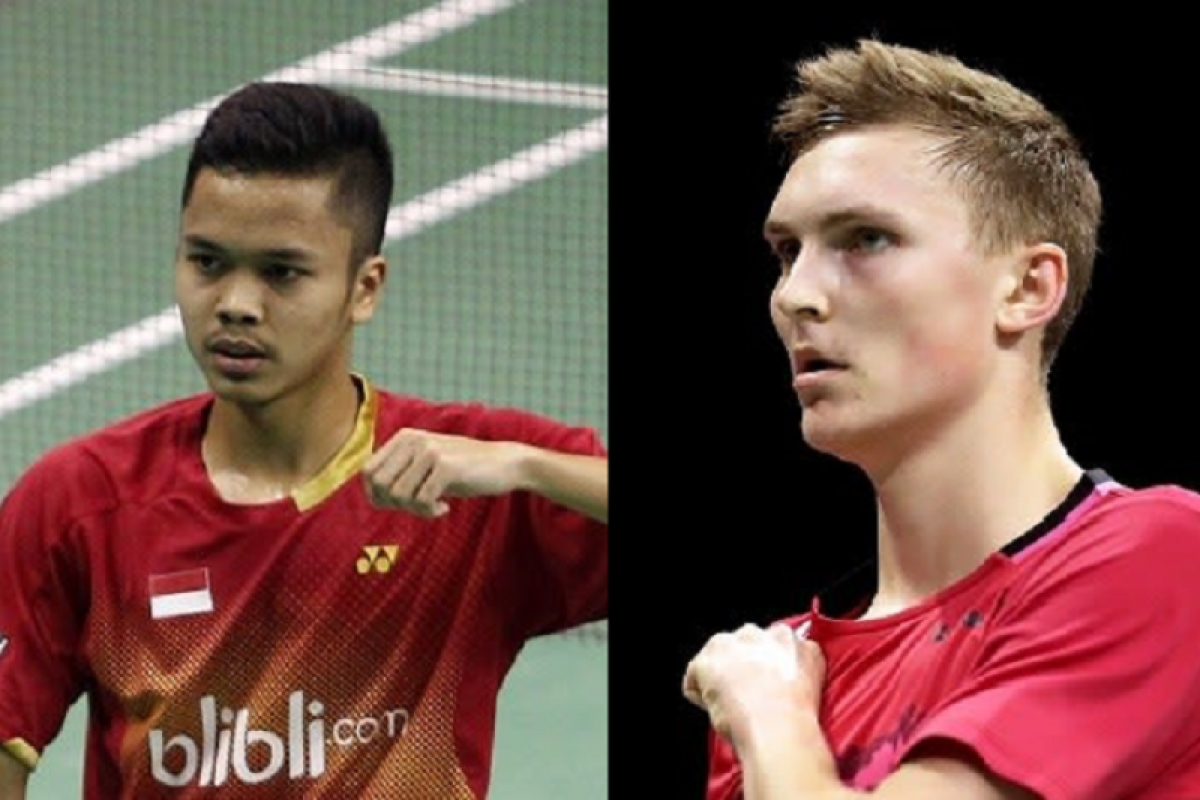 Bulu tangkis - Axelsen lawan Ginting di semi final Thailand Open 2021