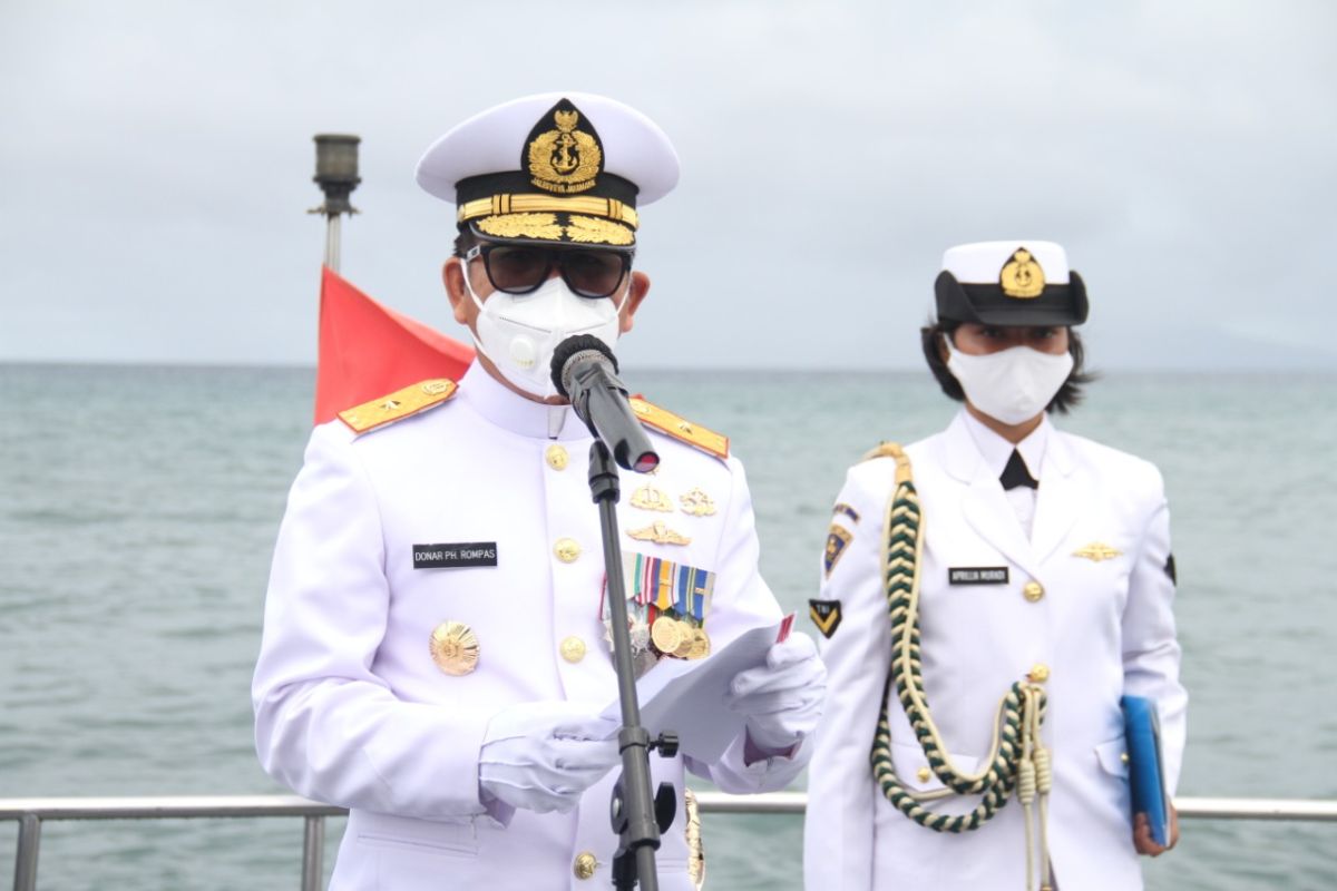 Lantamal VIII peringati Hari Dharma Samudera di KAL Tedong Selar