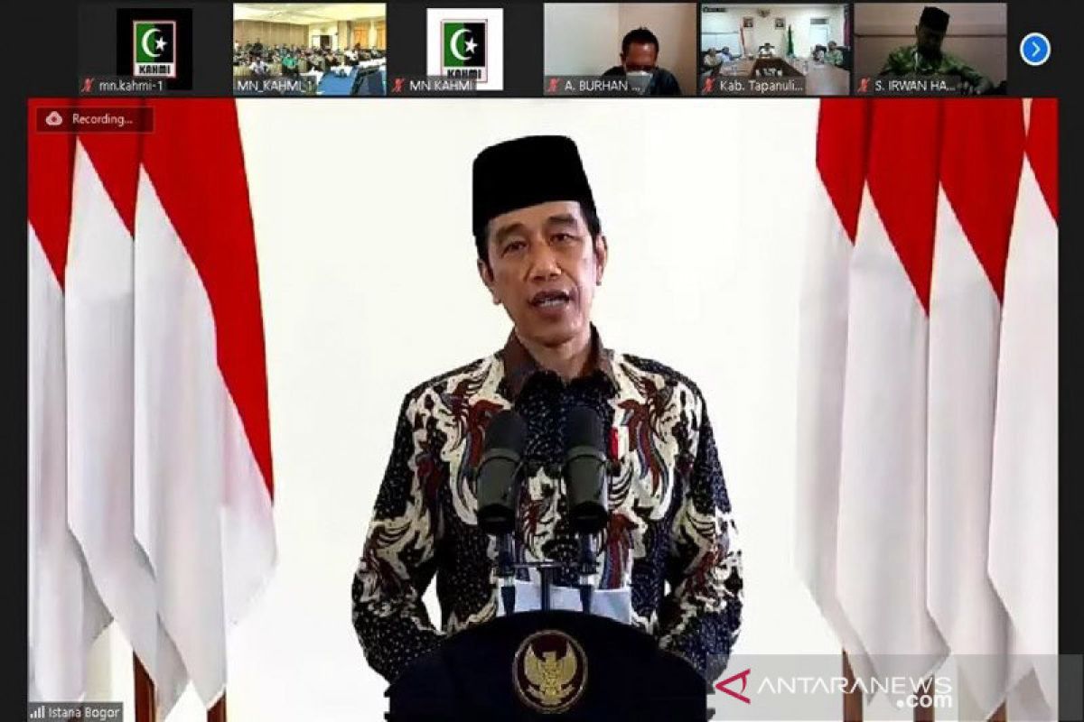 Presiden Jokowi sebut kader KAHMI hadir di berbagai bidang