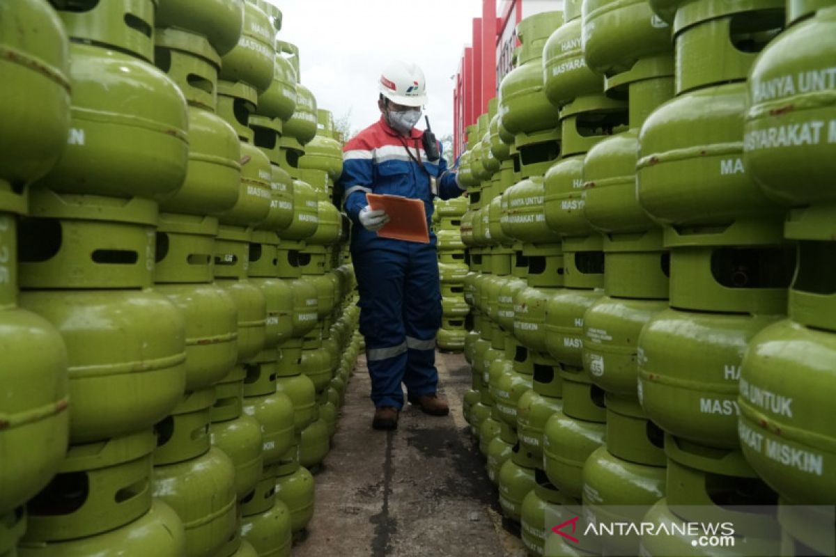 Pertamina guarantees a secure supply of LPG for South Kalimantan