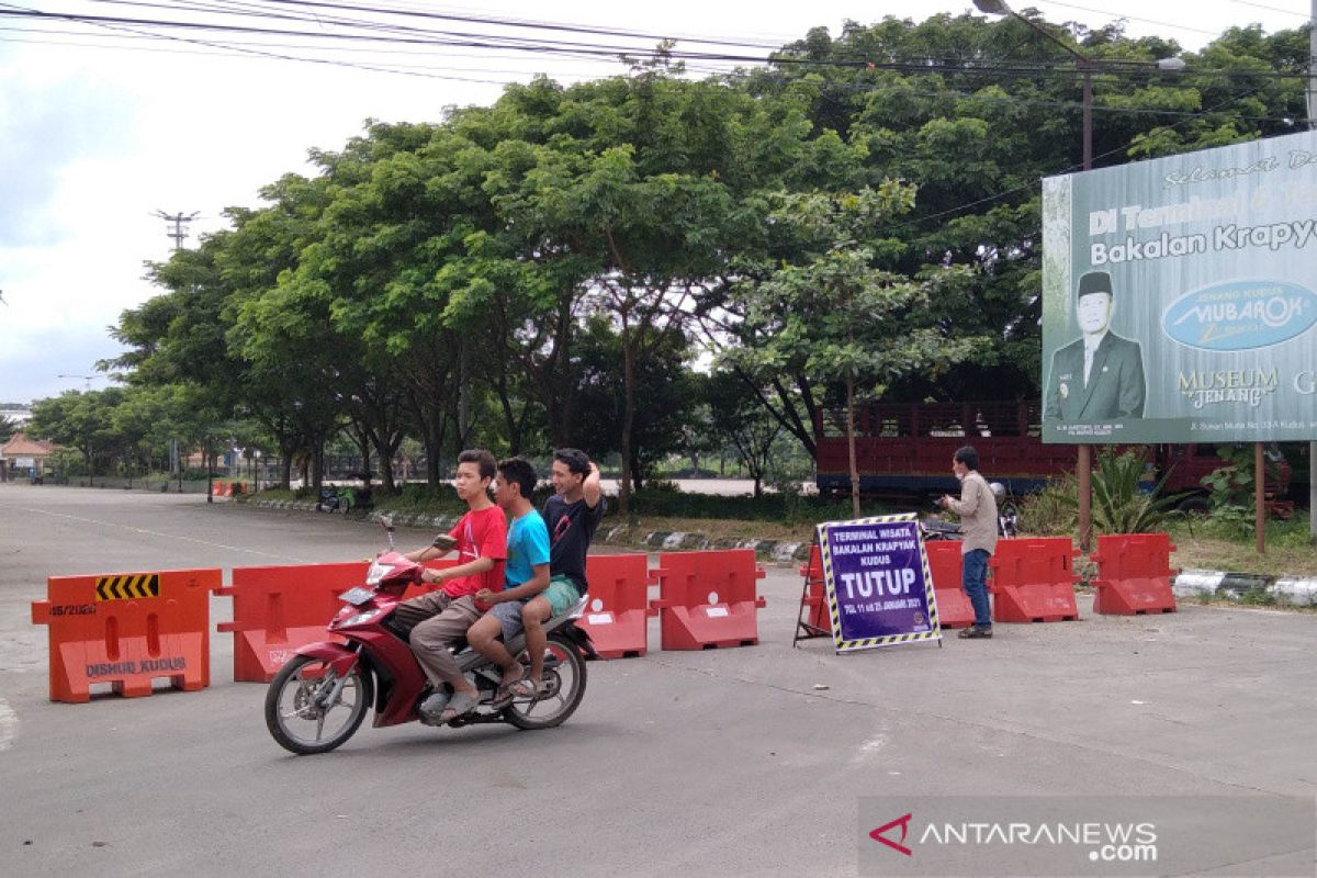 Terminal Wisata Bakalan Krapyak Kudus ditutup total