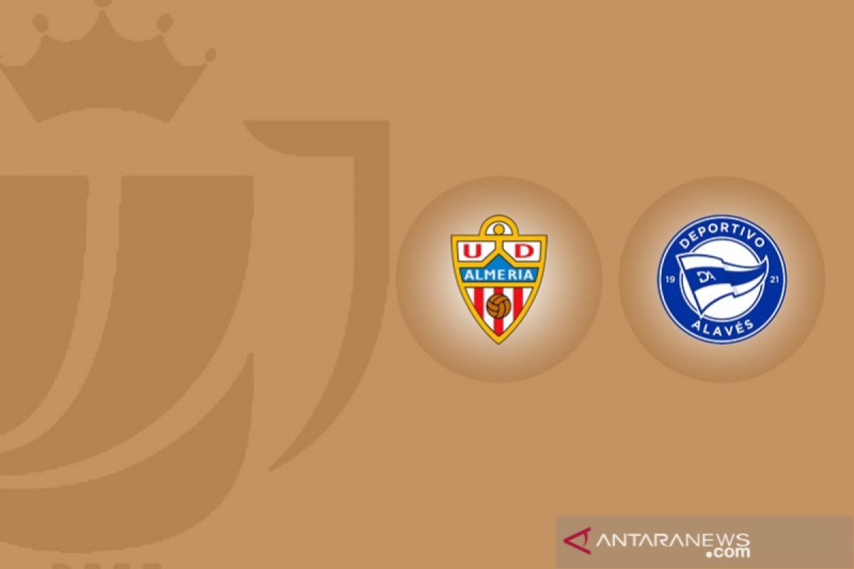 Tim strata kedua Almeria cukur Alaves 5-0 dalam Copa del Rey