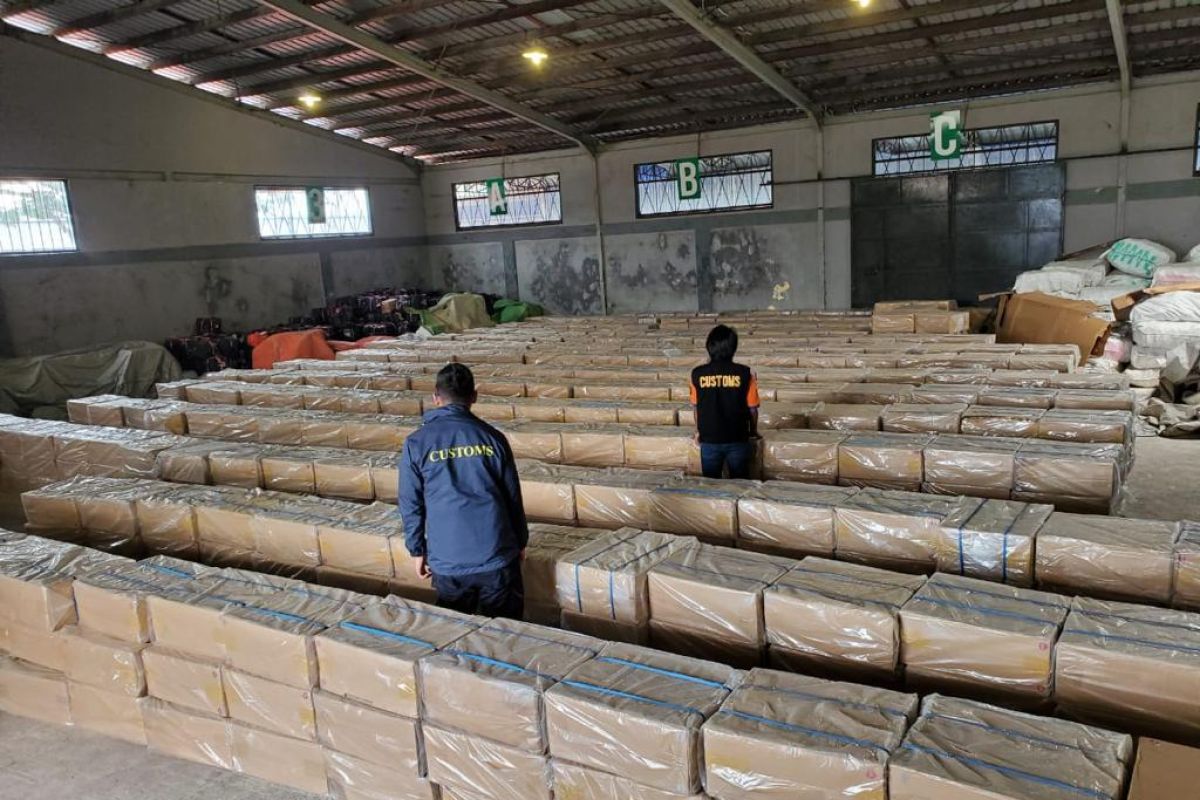 BC gagalkan penyelundupan 7,2 juta batang rokok ilegal di Riau
