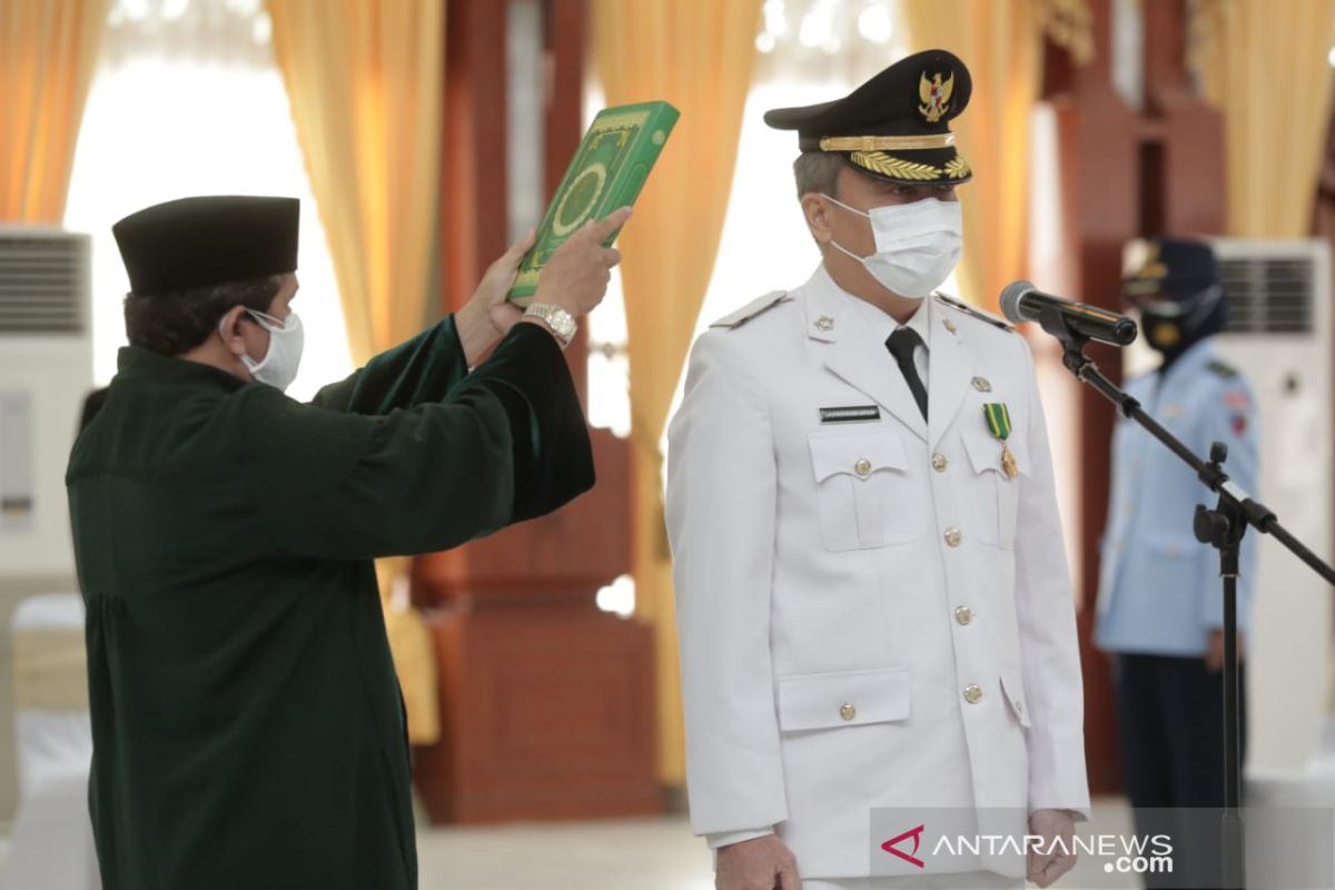 Darmawan Jaya officially Mayor of Banjarbaru