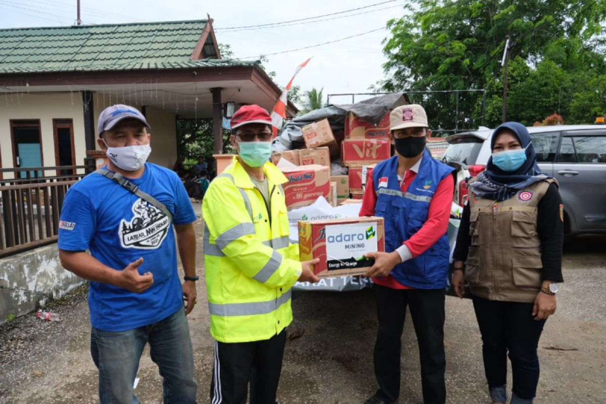 Bantuan logistik Adaro sasar Tabalong dan HST