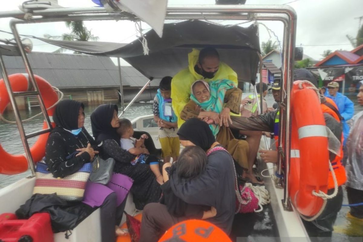Dua kecamatan di Tanah Laut seakan hilang disapu banjir