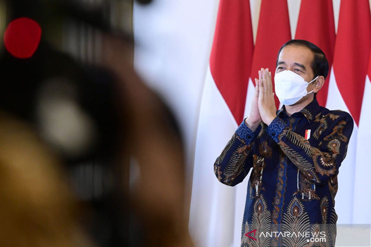 Jokowi : Vaksinasi adalah "game changer", kunci yang menentukan