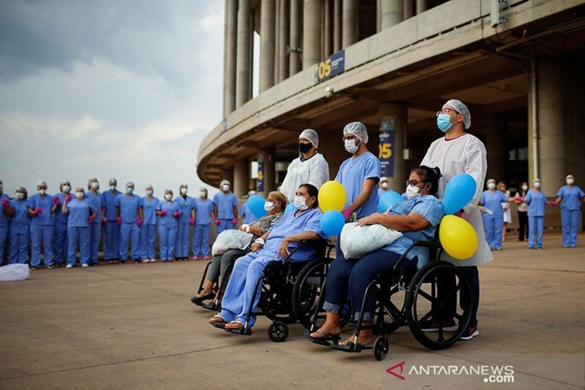 Tingkat hunian ICU di Brazil capai 90 persen