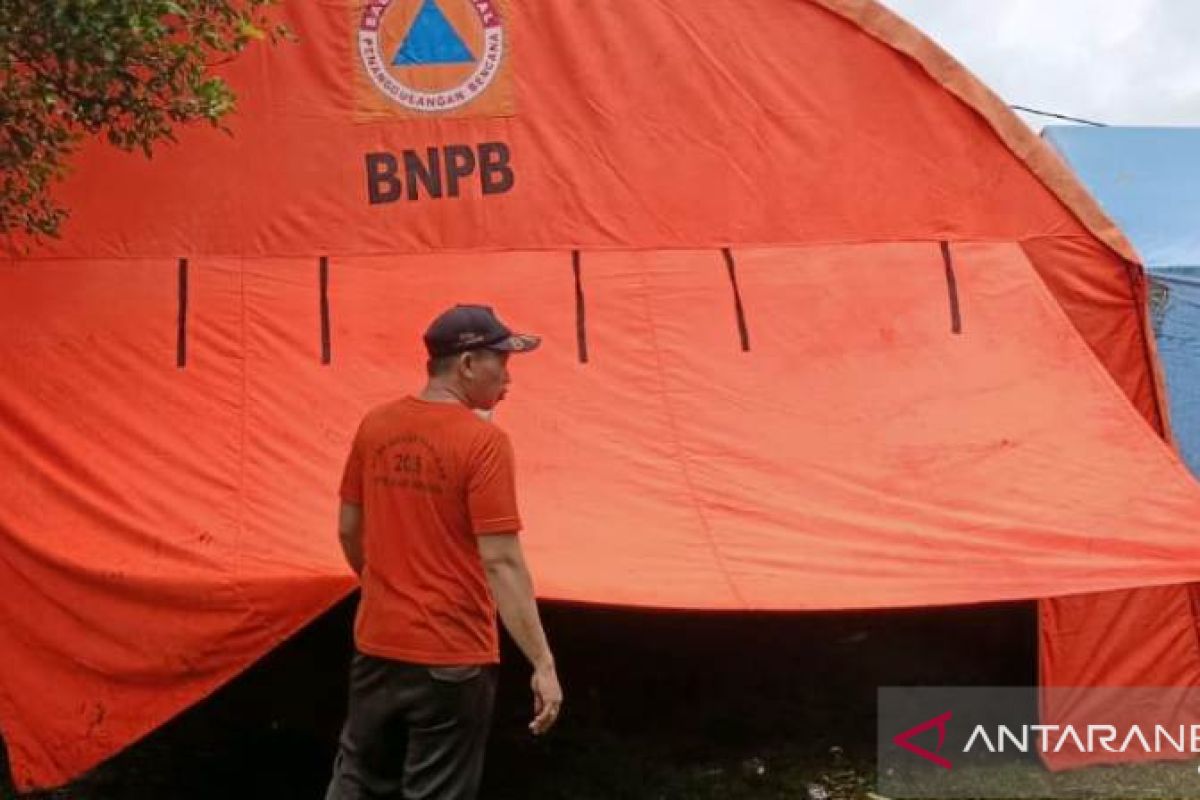 BPBD Jembrana dirikan tenda untuk pengungsi banjir