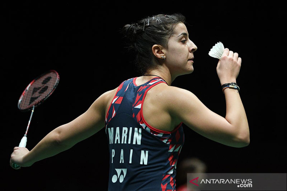 Carolina Marin alami cedera ACL dua bulan jelang Olimpiade Tokyo