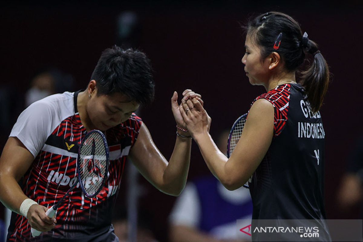 BWF Finals: Greysia/Apriyani unggul atas Lee/Shin pada laga pembuka