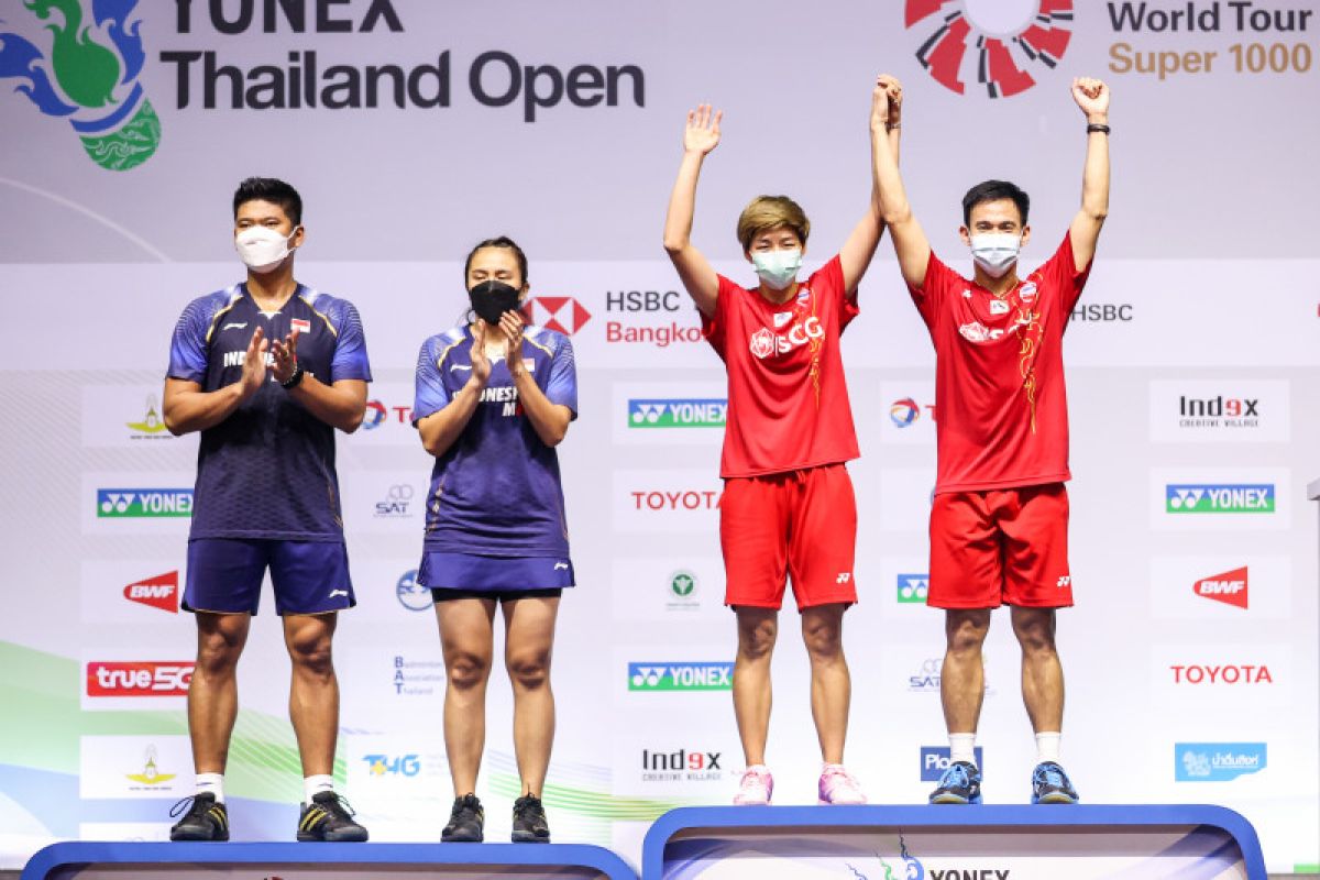 Ganda campuran Praveen/Melati koreksi diri usai gagal juara di Thailand Open