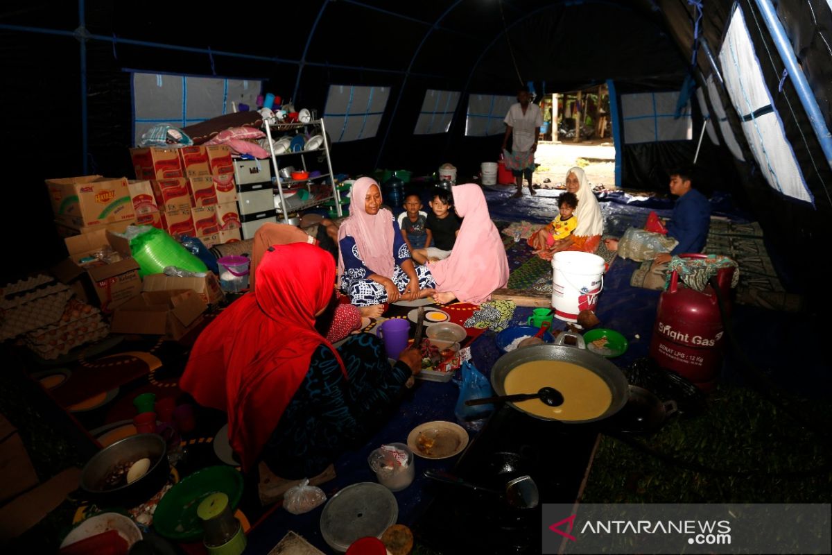 Pengungsi bencana tanah bergerak Aceh Besar