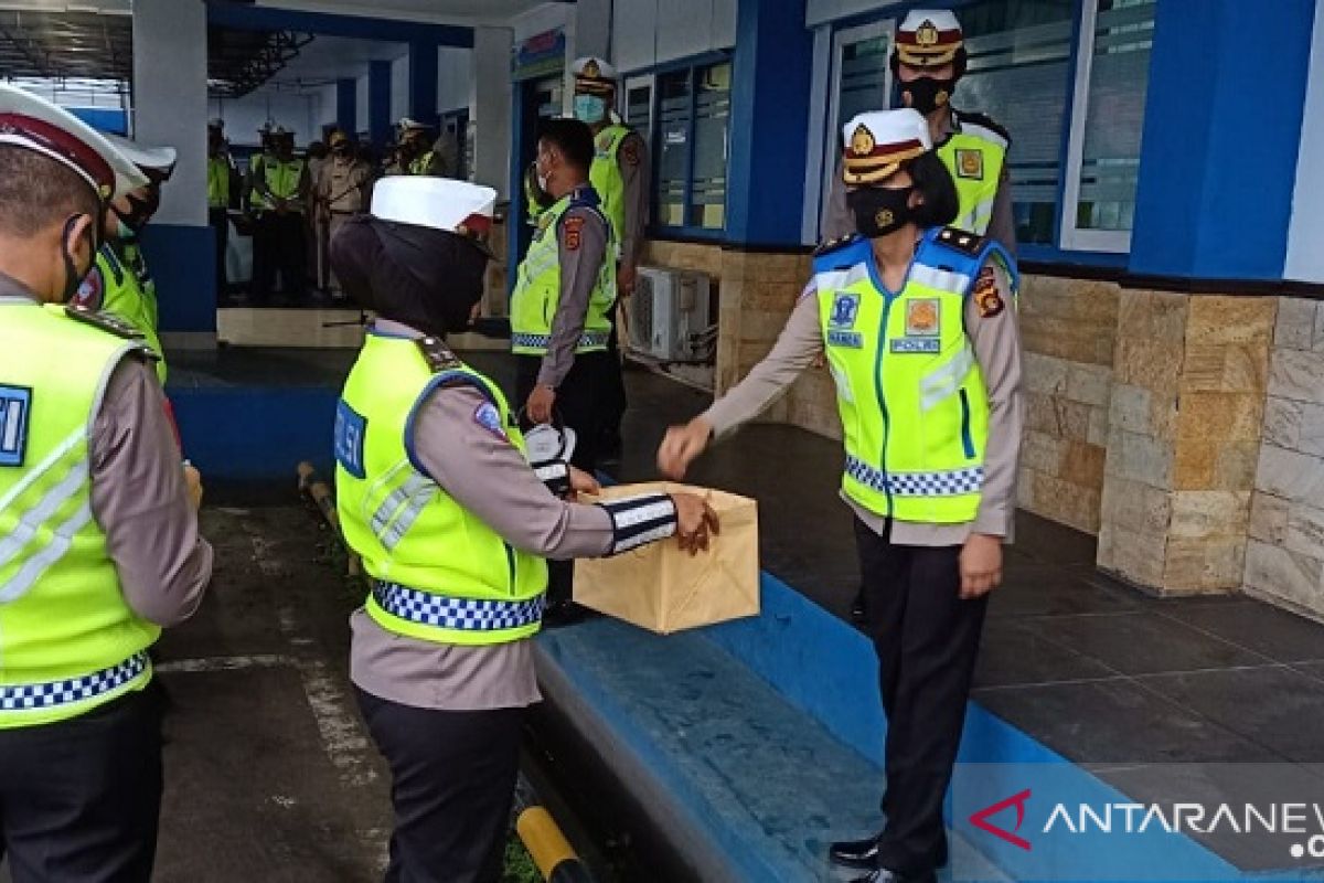 Ditlantas Polda Jambi kumpulkan dana untuk korban gempa di Sulbar