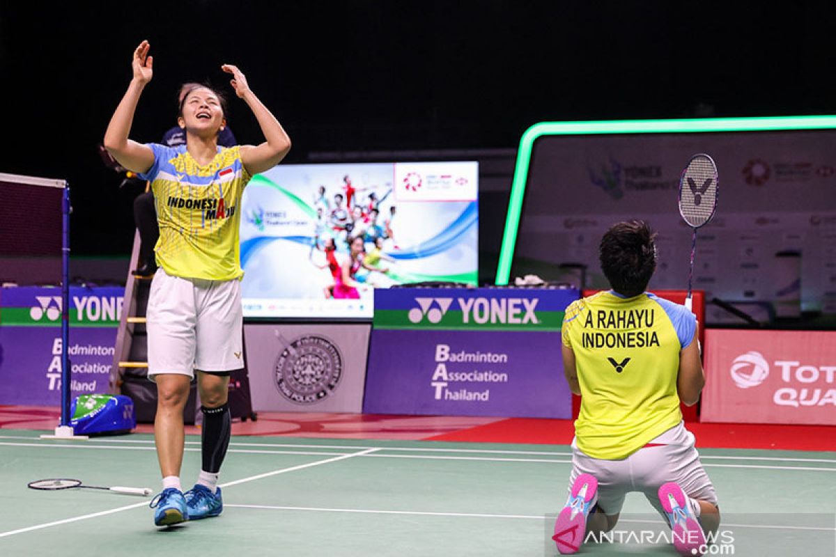 Greysia/Apriyani memenangi laga pertama Thailand Open II