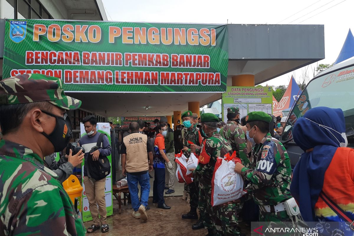 Bantuan presiden disalurkan untuk warga terdampak banjir di Kalsel