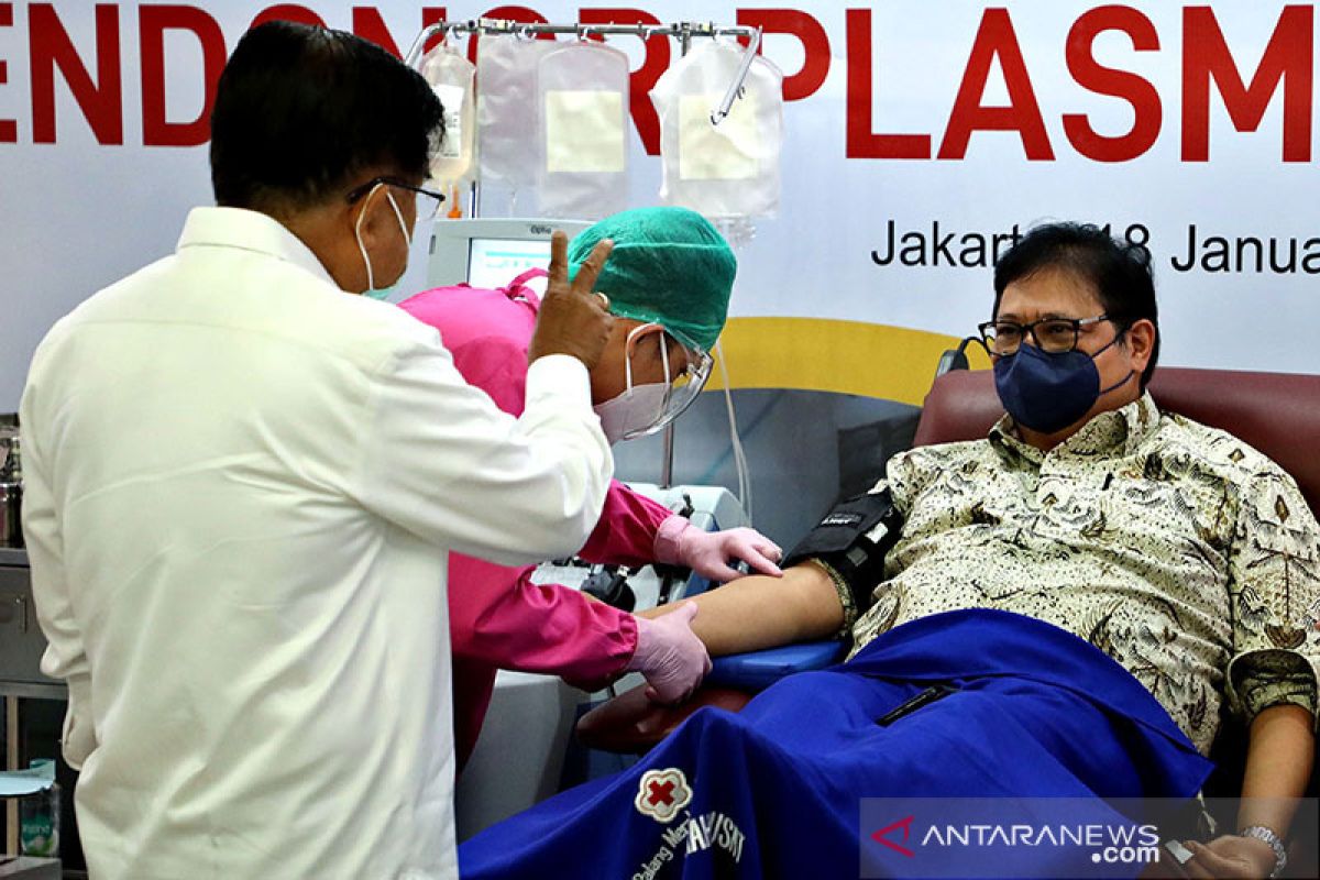 Wapres dorong penyintas COVID-19 donorkan plasma darah