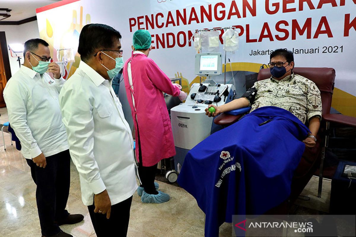 PMI Yogyakarta menyiapkan alat layani donor plasma konvalesen