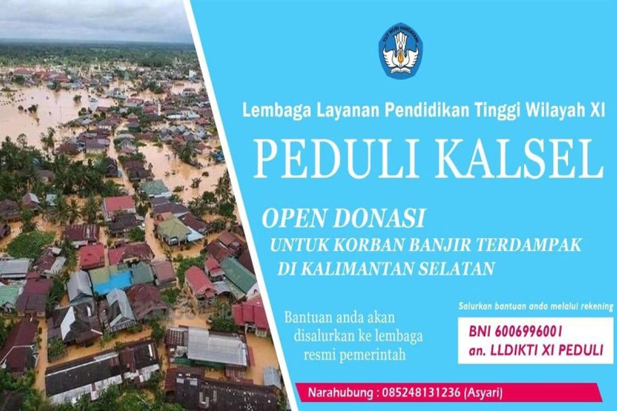 15 PTS di Kalimantan terdampak banjir, Kepala LLDIKTI berharap proses belajar segara normal