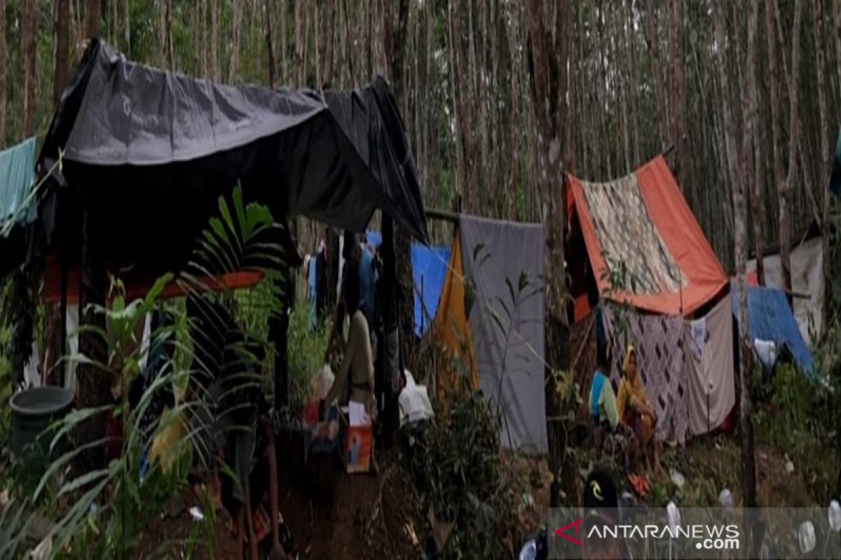 PMI Tapin perihatin 500 pengungsi tinggal di tenda terpal