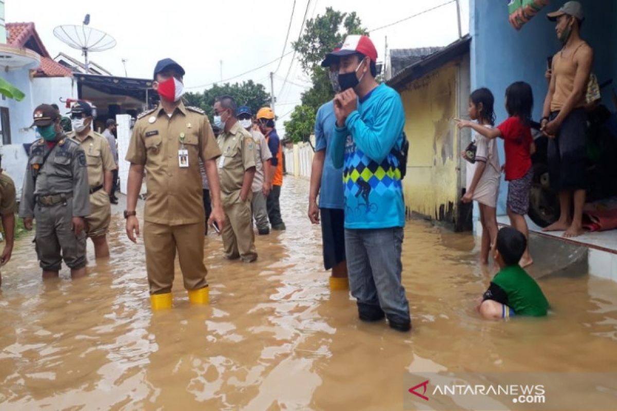 Terus diguyur hujan, 80 rumah di Batang-Jateng terendam banjir