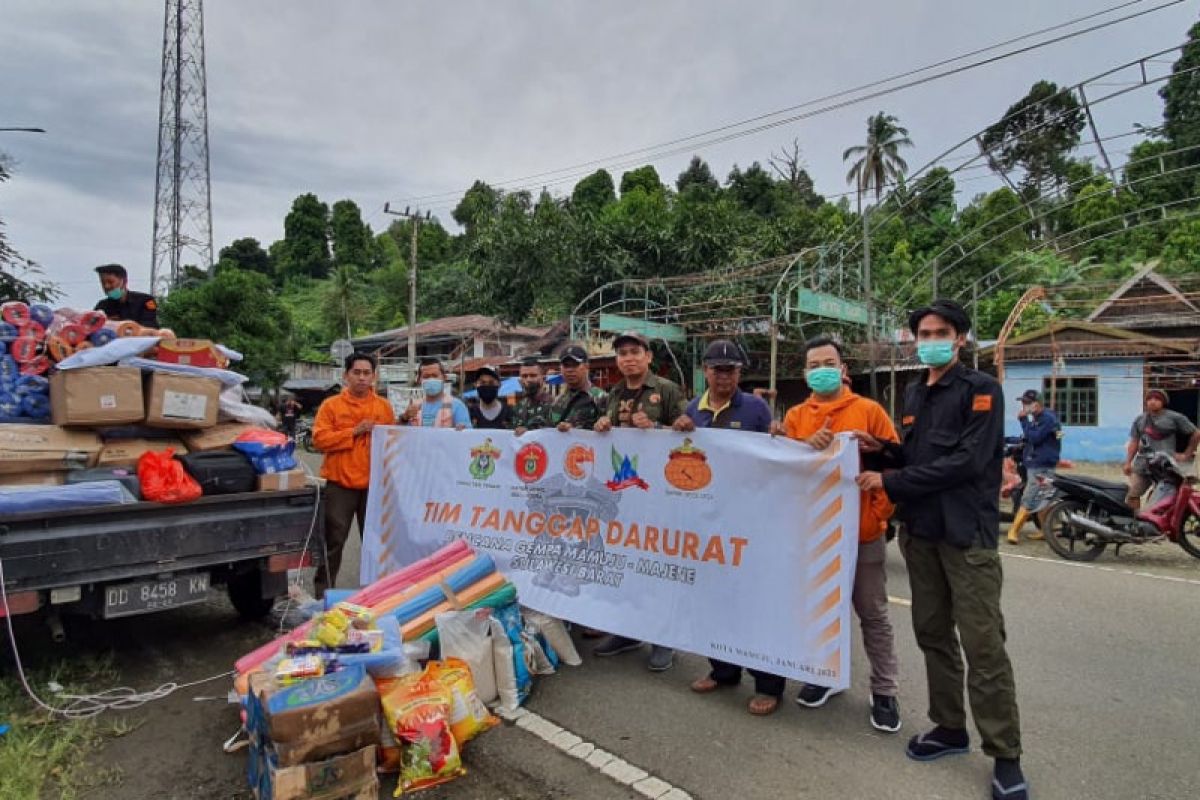 PMI Baubau membuka posko donasi korban bencana Sulbar