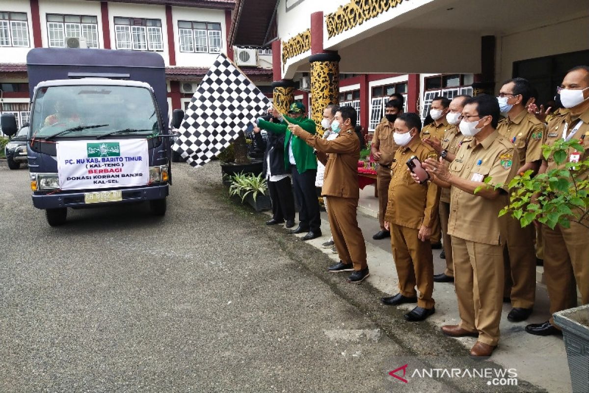 Bupati Bartim terharu solidaritas warga bantu korban banjir